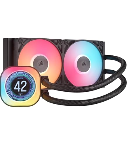 Amazon | CORSAIR iCUE LINK H100i RGB 240mmラジエーター搭載